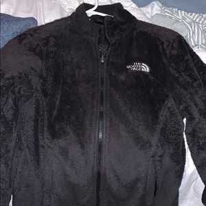 Women’s Fuzzy Fleece North Face Jacket